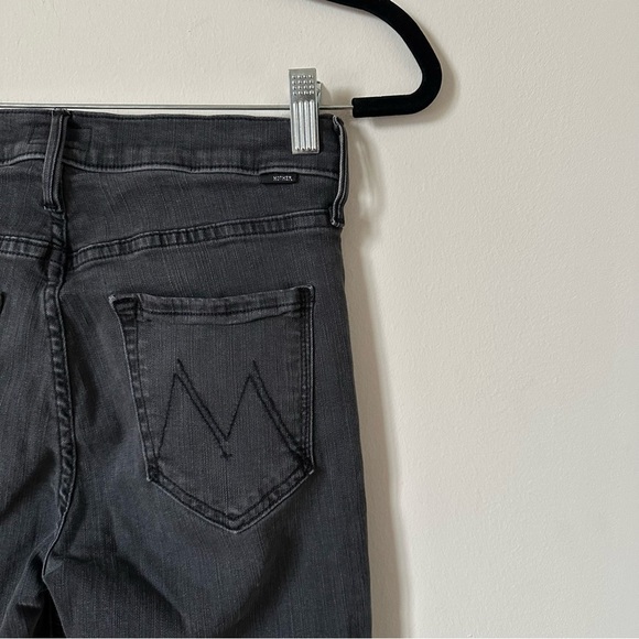 MOTHER The Mid Rise Dazzler Ankle Step Fray Size 27 - Picture 8 of 12